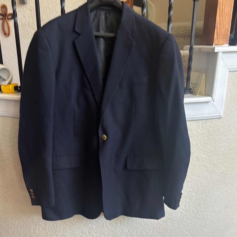 Stafford Blue Sport Coat Classic Style